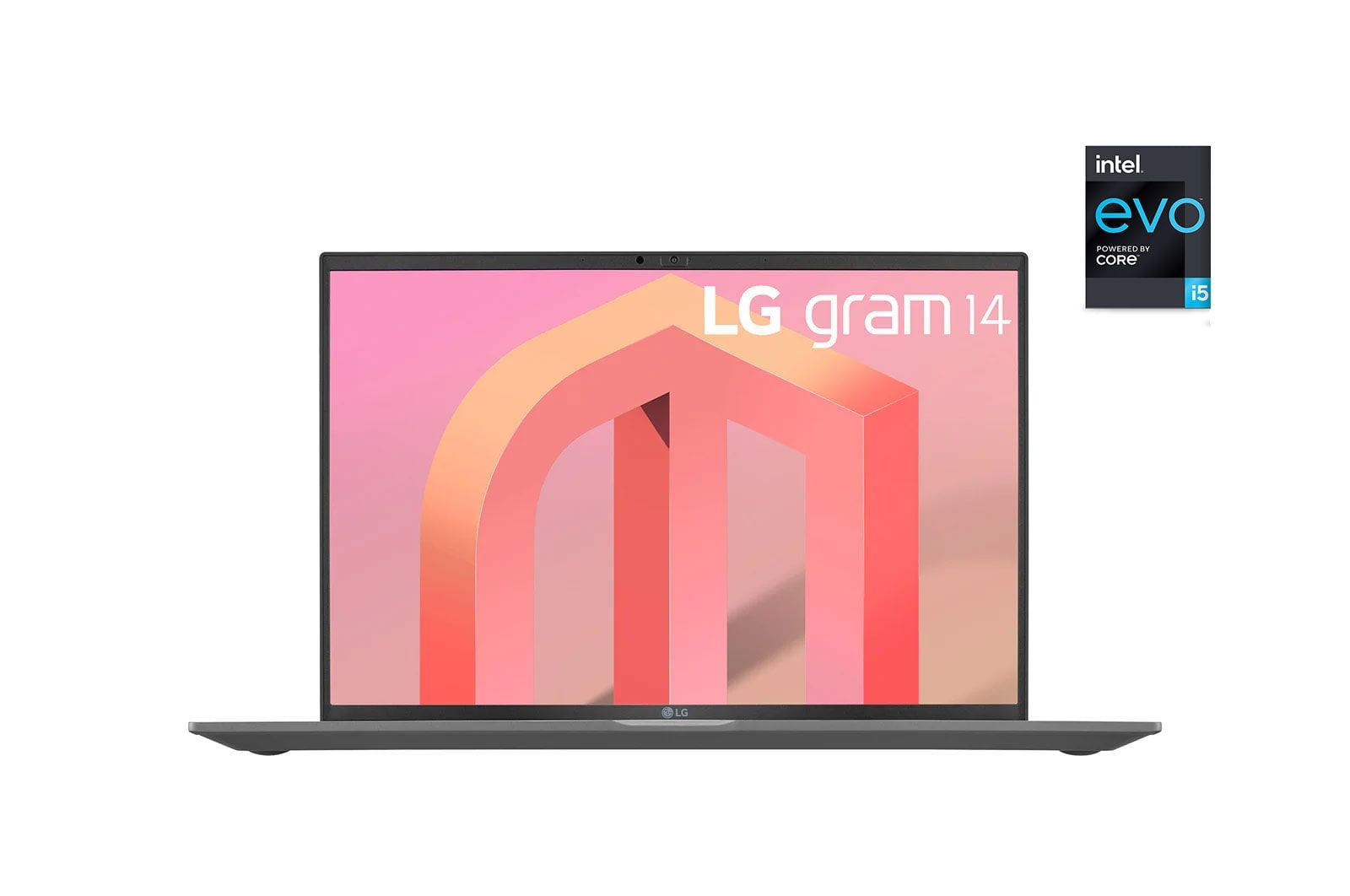 LG gram 14 (35.56cm) Ultra-lightweight with 16:10 IPS Anti glare Display and Intel® Evo 12th Gen. Processor, 14Z90Q-G.AJ56A2