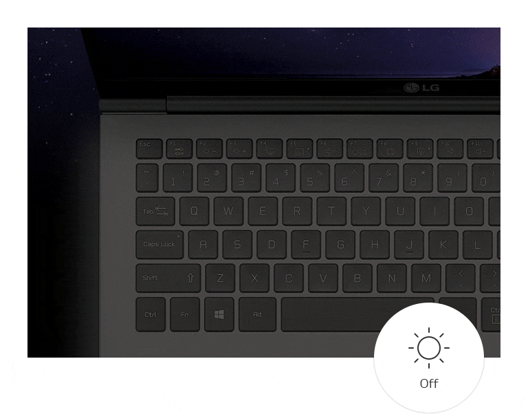 Easy to Type in the Dark