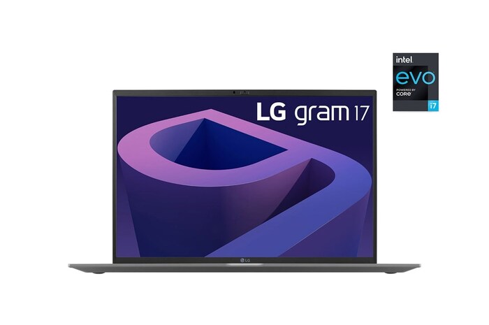 LG gram 43.2CM (17) Ultra-lightweight with 16:10 IPS Anti glare Display and Intel® Evo 12th Gen. Processor, 17Z90Q-G.AH75A2