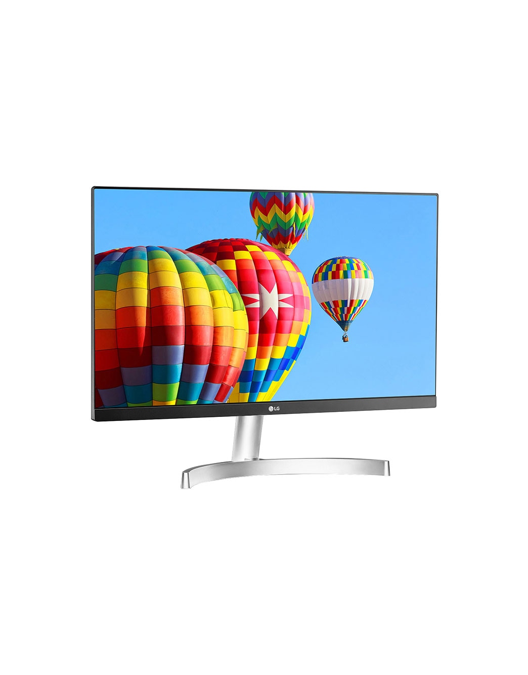 LG モニター　24ML600S-W 没入感を高める3辺フレームレスデザイン24インチフルHDモニター