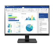 Front view of LG 25 (63.50cm) FHD BL55WY Series 16:10 IPS Adjustable Computer Monitor with Flicker Safe &amp; various interfaces 25BL55WY-B