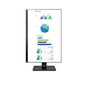 LG 25 (63.50cm) FHD BL55WY Series 16:10 IPS Adjustable Computer Monitor with Flicker Safe & various interfaces, 25BL55WY-B