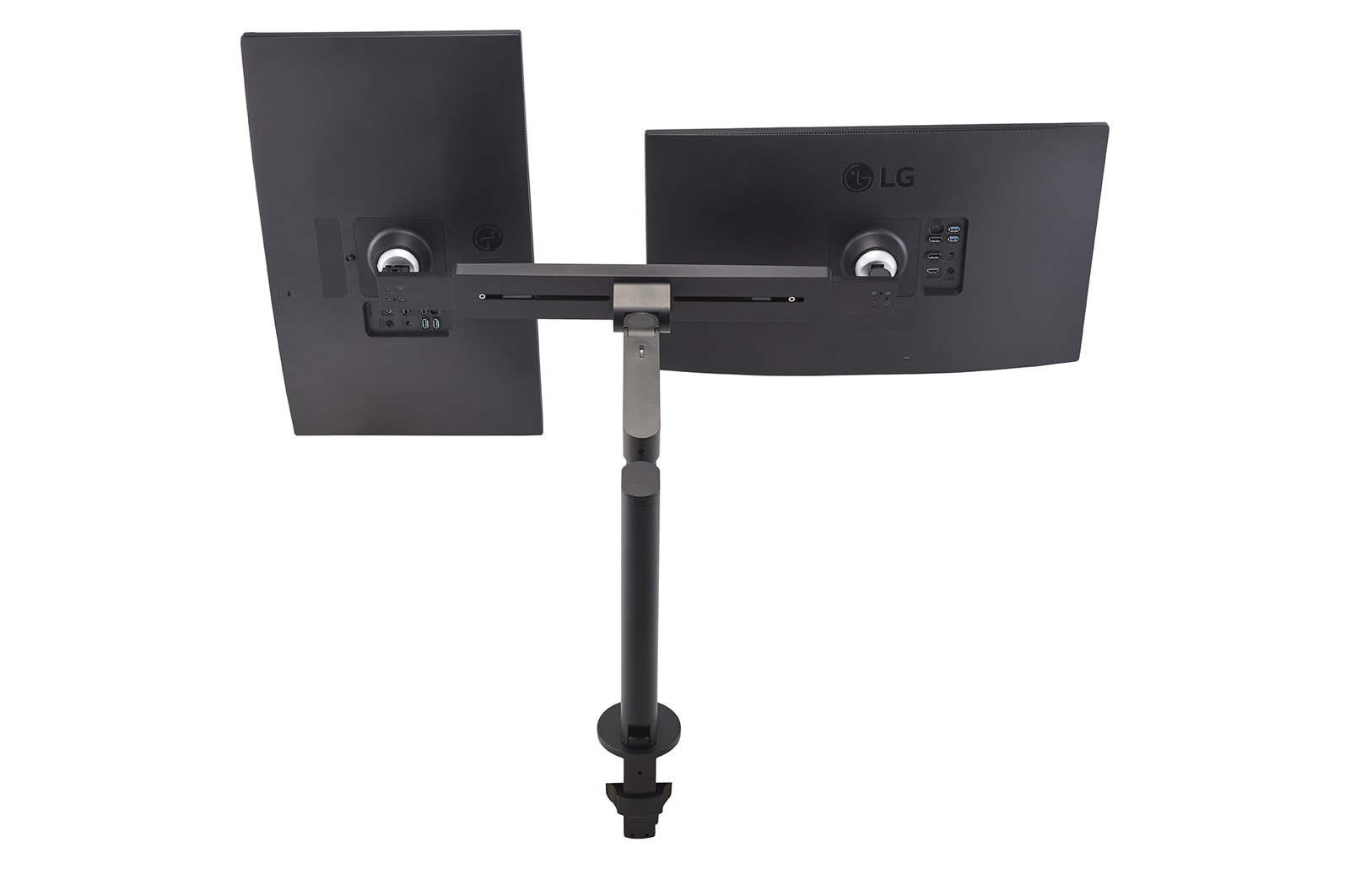 LG 27(68.466cm) QHD Monitor Ergo Dual with Daisy Chain, 27QP88D-BS