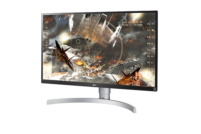 LG 68.58cm (27) Class 4K UHD IPS LED Monitor with VESA DisplayHDR 400 (68.58cm (27) Diagonal), 27UL650-W