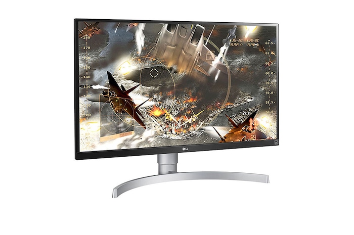 LG 68.58cm (27) Class 4K UHD IPS LED Monitor with VESA DisplayHDR 400 (68.58cm (27) Diagonal), 27UL650-W