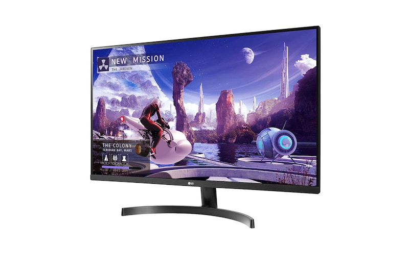 LG 80 cm (31.5) QHD IPS Monitor with AMD FreeSync™, 32QN600-B
