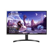 Front view of LG 31.5 (80.01cm) QHD IPS Monitor with AMD FreeSync™ 32QN650-B