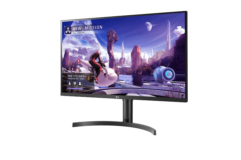LG 80 cm (31.5) QHD IPS Monitor with AMD FreeSync™, 32QN650-B