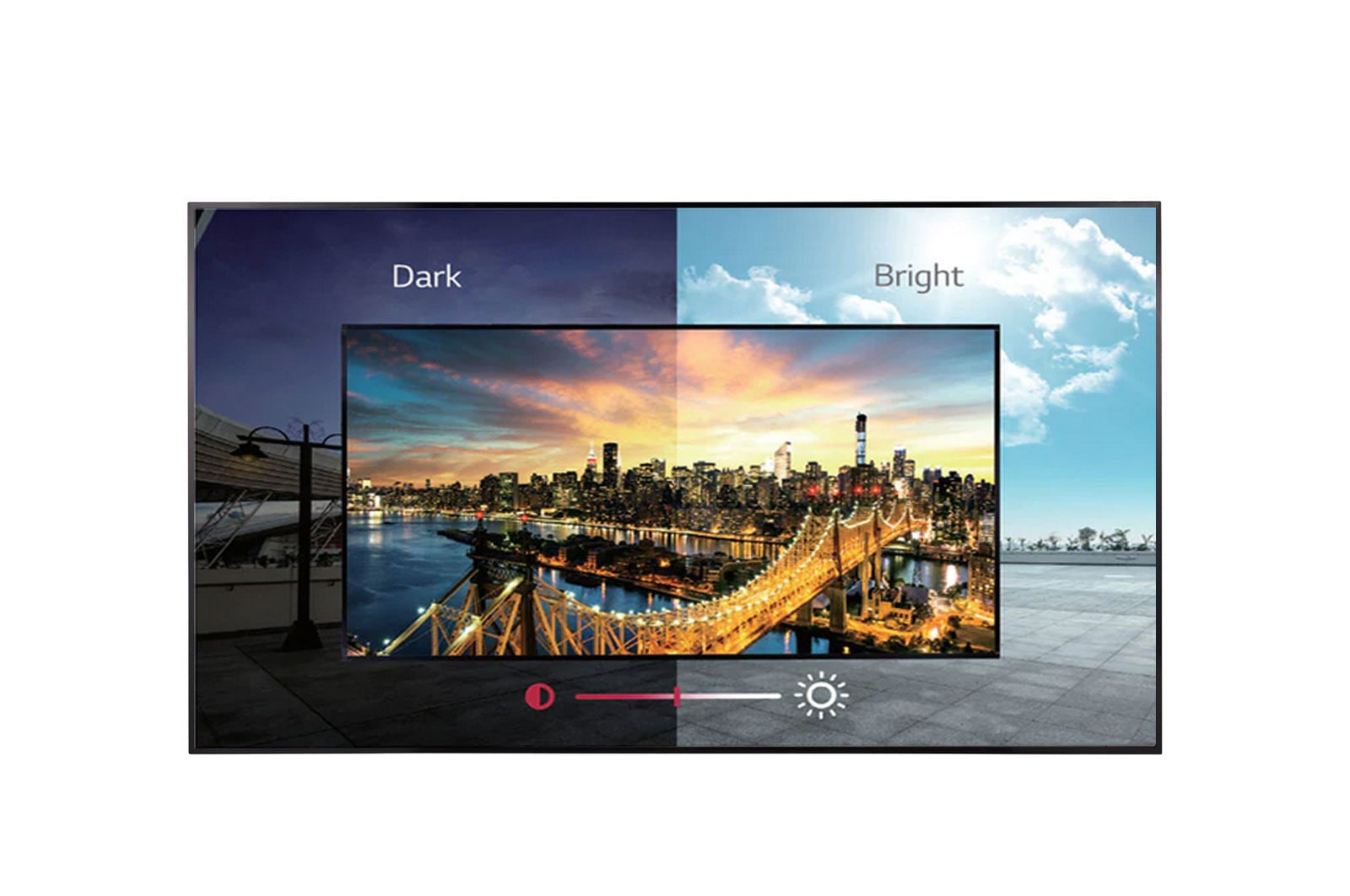 Front view of LG Open Frame 75XF3C