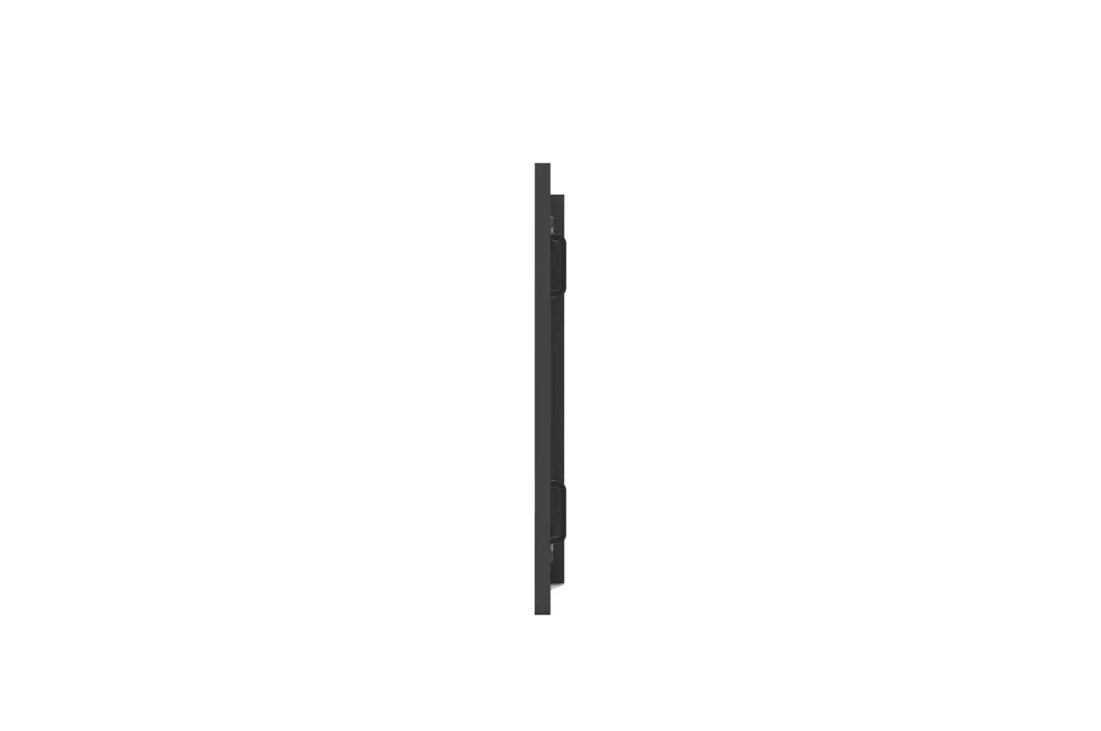 LG UHD Large Screen Signage Display, -90 degree side view, 98UM5K