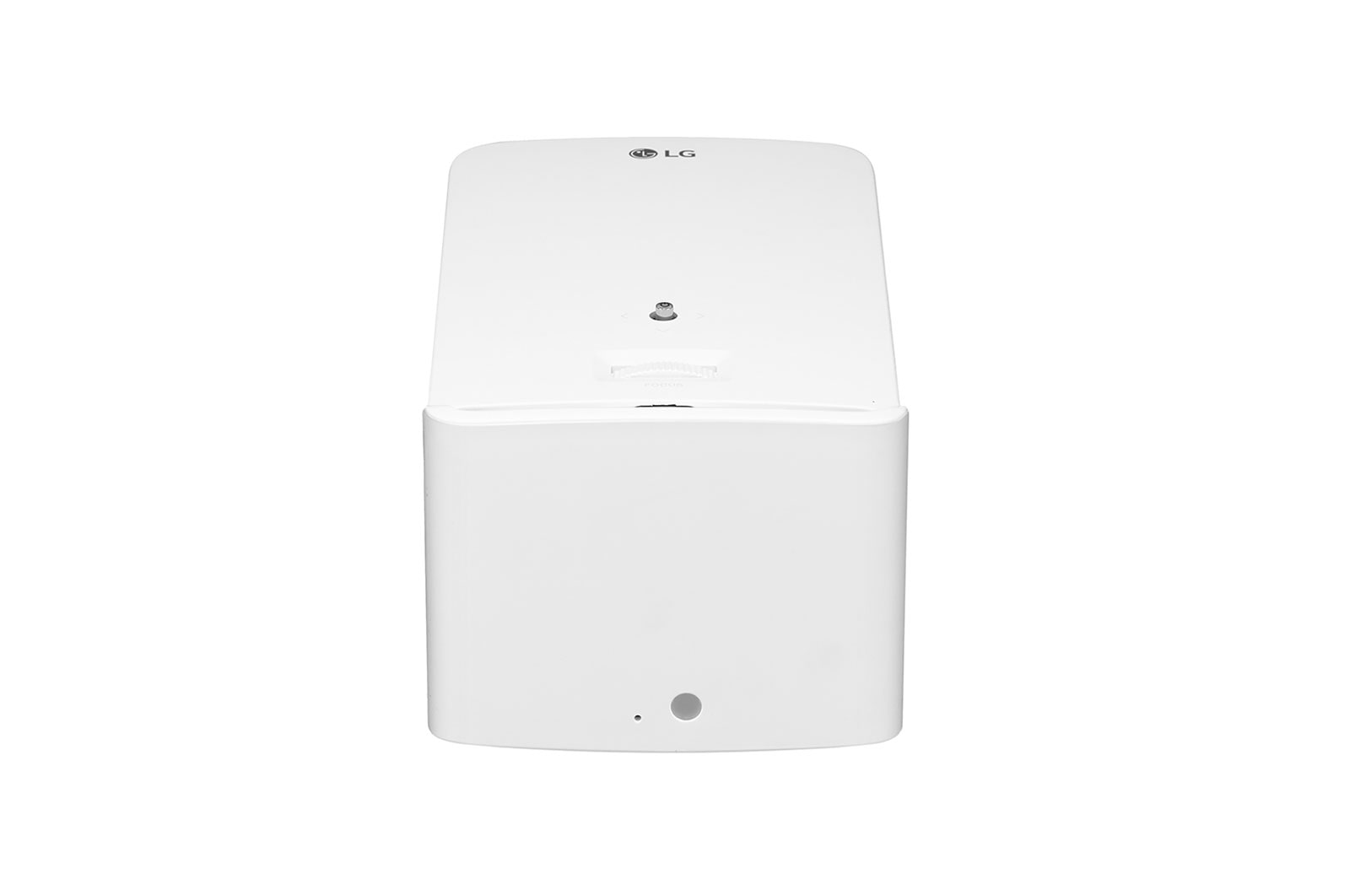 Front view of LG UST LED Full HD(1920x1080) Laser Projector RGB LED with 1000(ANSI Lumen) 150,000:1 HF65LG