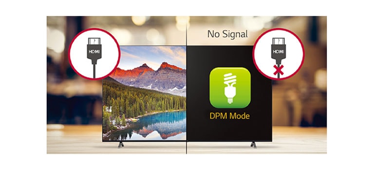 LG 86UR640S Display Power Management Support