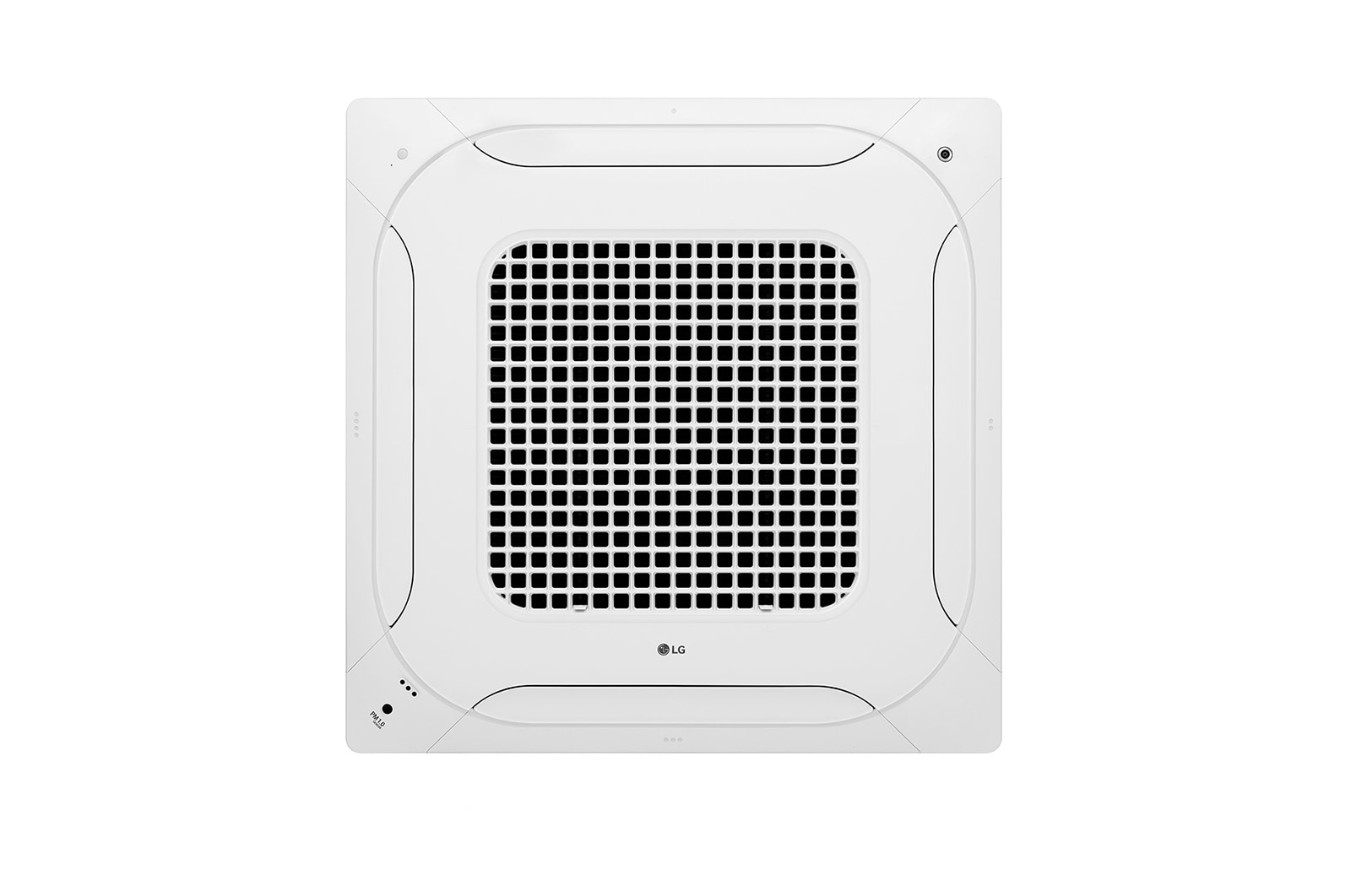 Front view of LG Ceiling Cassette Air Conditioner - Inverter (4 TR) JTNQ48GMLE8