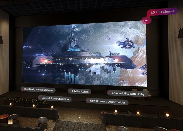 Explore more showroom at LG Digital Connect