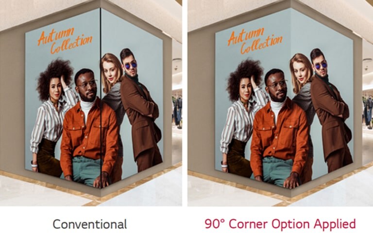 LG LSCB018-CK Corner Design