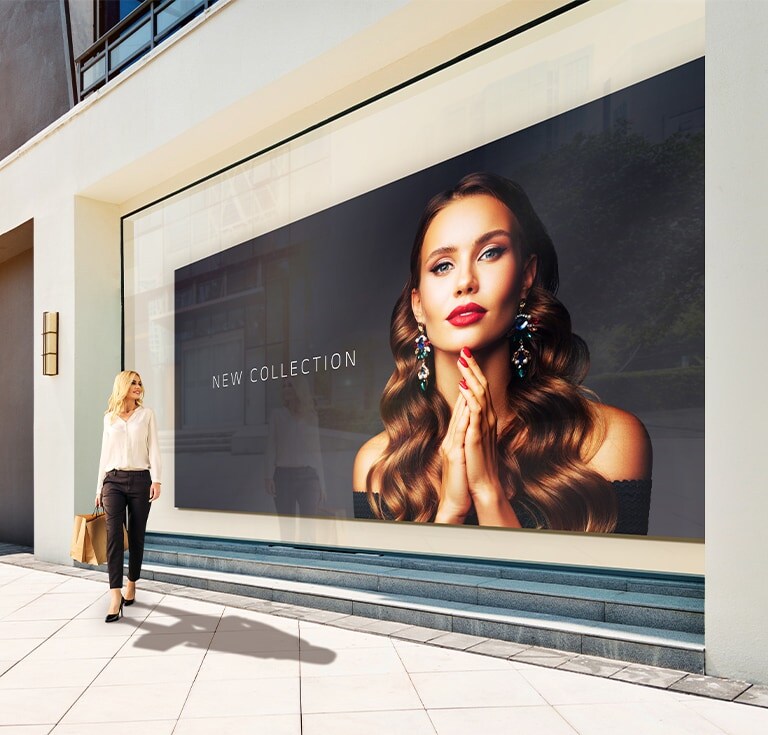 LG LWBC039-GD Window Facing LED Display