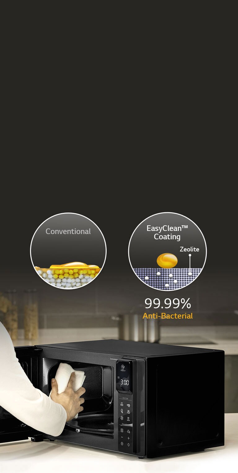 Lg top microwave ms4295dis