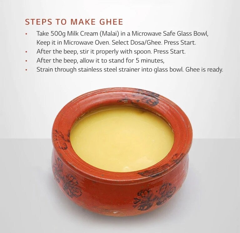 Ghee in 12 minutes*