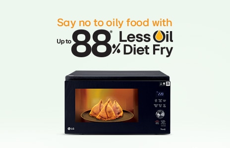 less oil