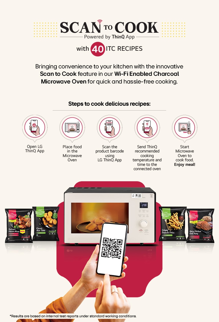 LG 40 Scan to Cook Recipes