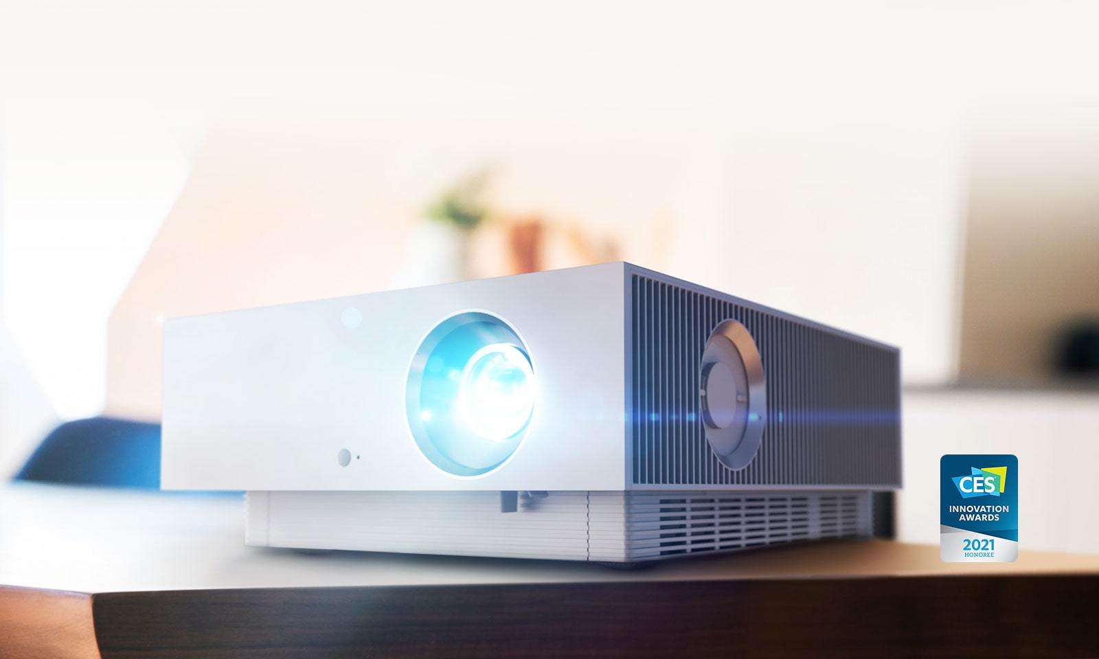LG 4K UHD Laser Home Cinebeam Projector - HU810PW | LG India