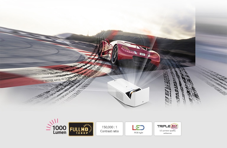 LG HF65LG Full HD picture quality