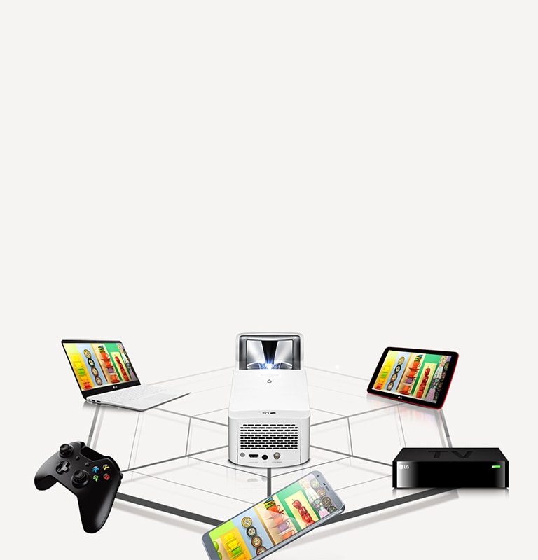 LG HF65LG Favorite Devices to Big Screen