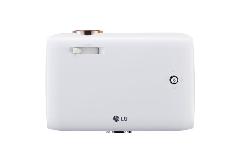 LG LED Projector with Built-In Battery HD RGB LED 550 Lumens 100000:1, PH510PG