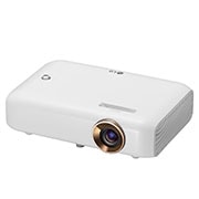 LG LED Projector with Built-In Battery HD RGB LED 550 Lumens 100000:1, PH510PG