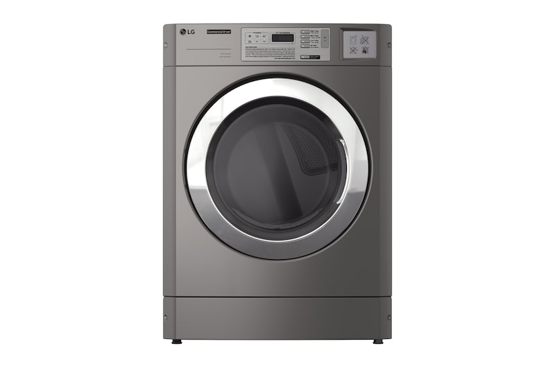 Front view of LG 15 KG Commercial Dryer with Direct Drive Motor, Gyro Balancing System, BLDC Motor and Sensor Dryer RV1840CD7