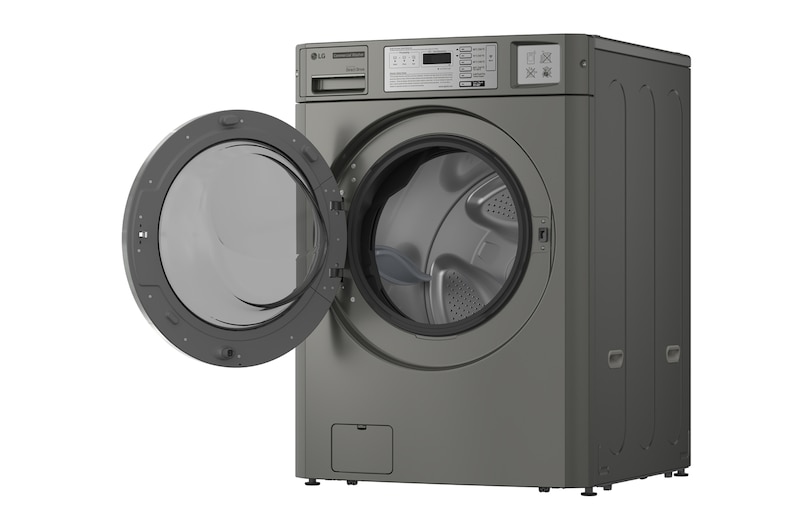 LG CWG27MDOHS Commercial Washer side open view