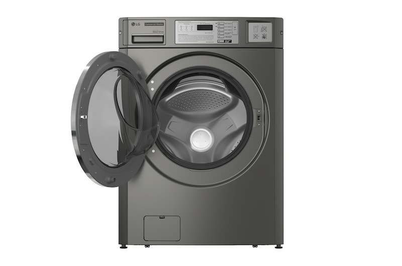 LG CWT29MDOHS Commercial Washer front open view