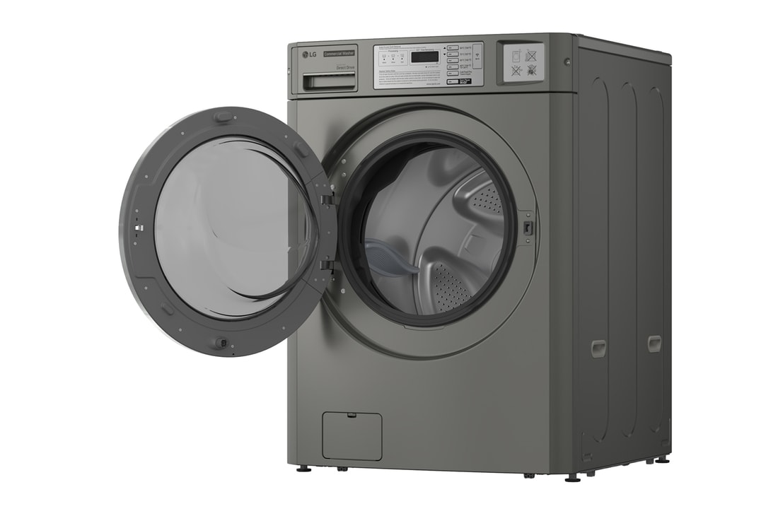LG CWT29MDOHS Commercial Washer side open view