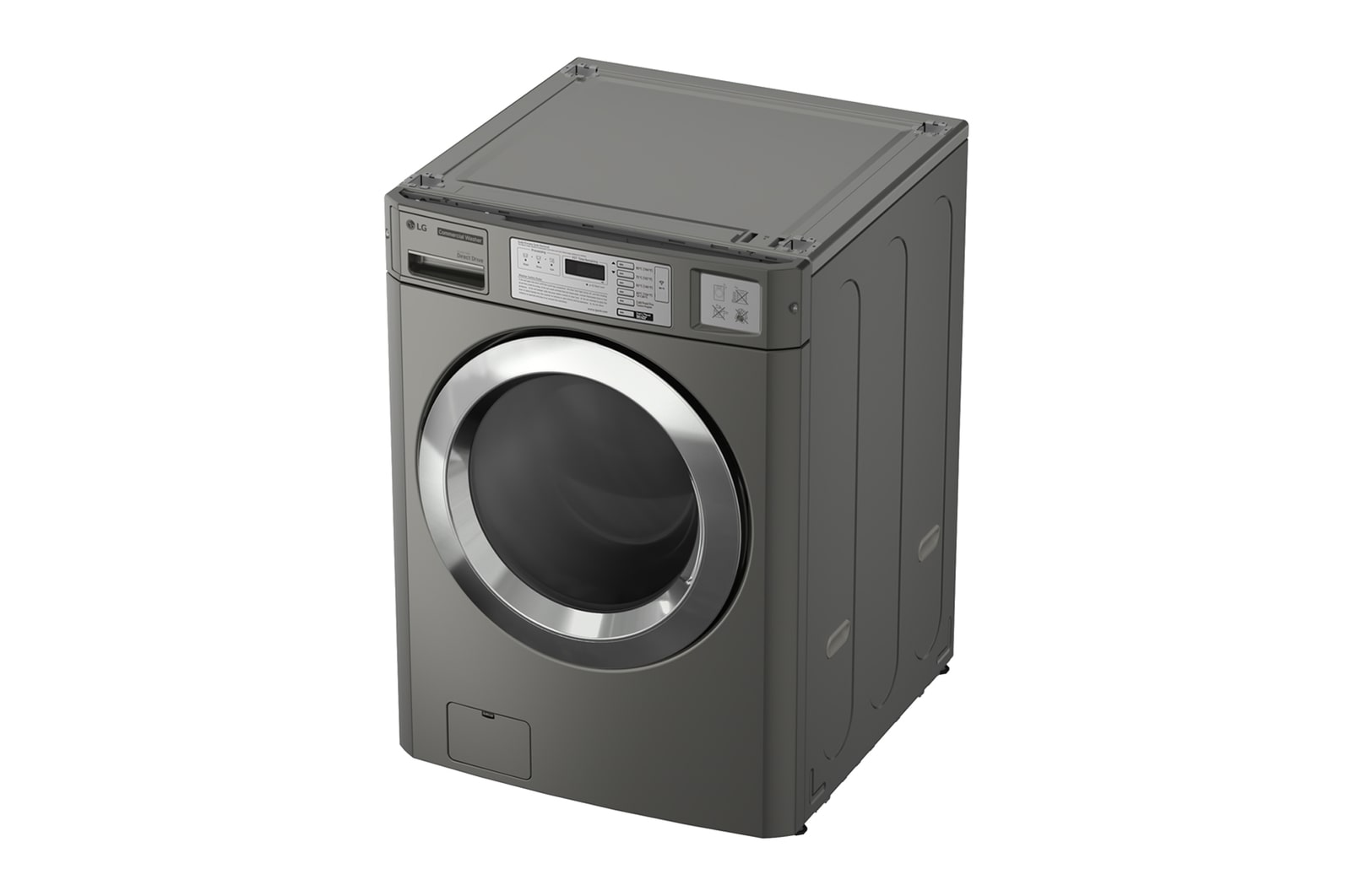 LG CWT29MDOHS Commercial Washer side view