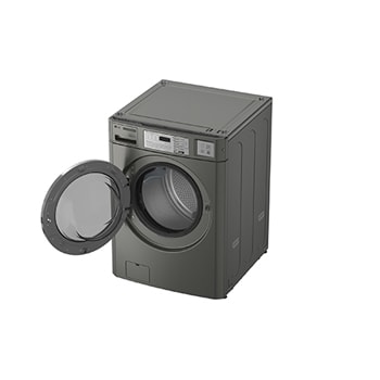 LG CWT29MDOHS Commercial Washer side open view