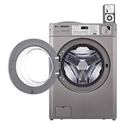 LG 3.7 CU FT Standard Capacity Frontload Washer (Silver), CWG27MDOHS