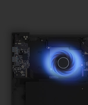 LG 16T90R-G Advanced Cooling.
