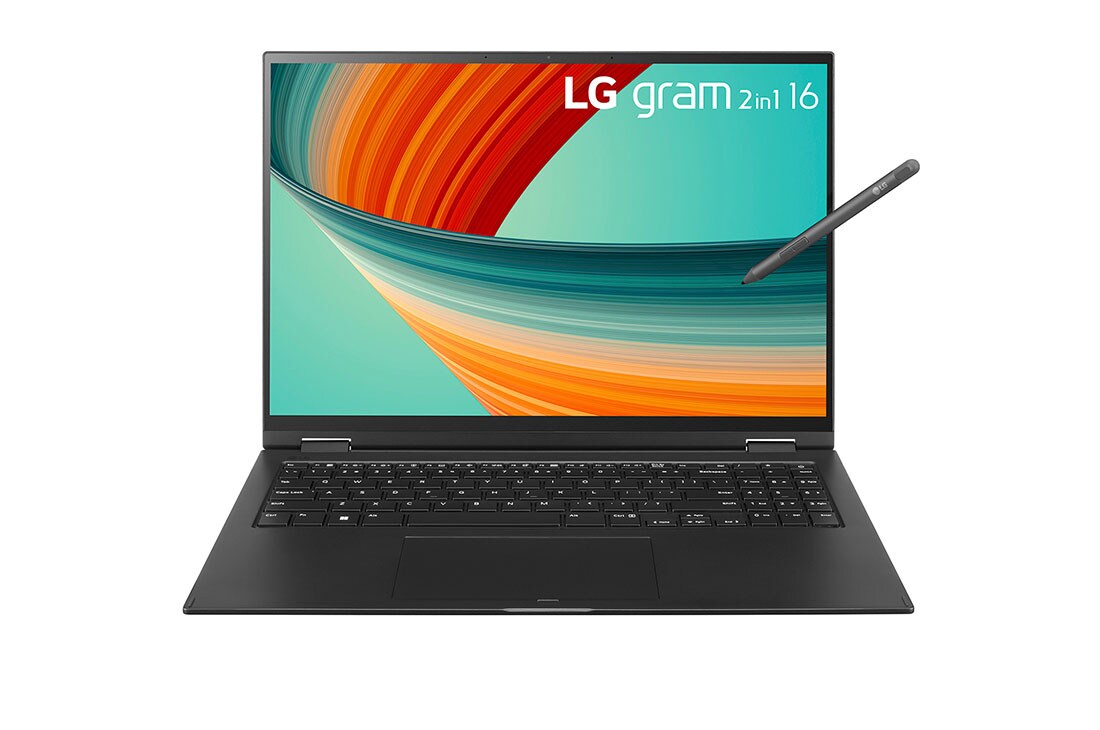 LG  LG gram 2in1 Ultra-Lightweight with 16 (40.64cm) 16:10 Anti-glare Display and Intel® Evo 13th Gen. Processors, 16T90R-G.CH78A2