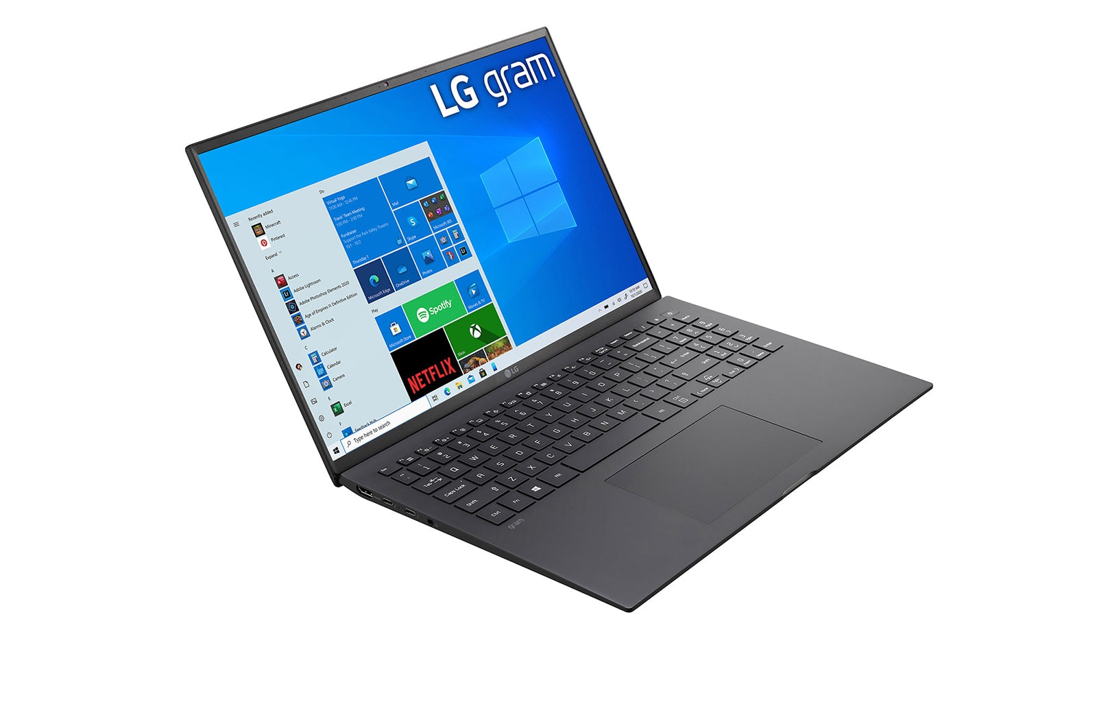 LG gram Ultra-Lightweight with 16 (40.6cm) 16:10 IPS Display and Intel® Evo™ platform, 16Z90P-G-AH75A2
