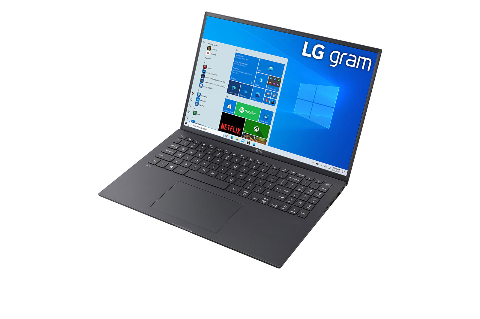 LG gram Ultra-Lightweight with 16 (40.6cm) 16:10 IPS Display and Intel® Evo™ platform, 16Z90P-G-AH75A2