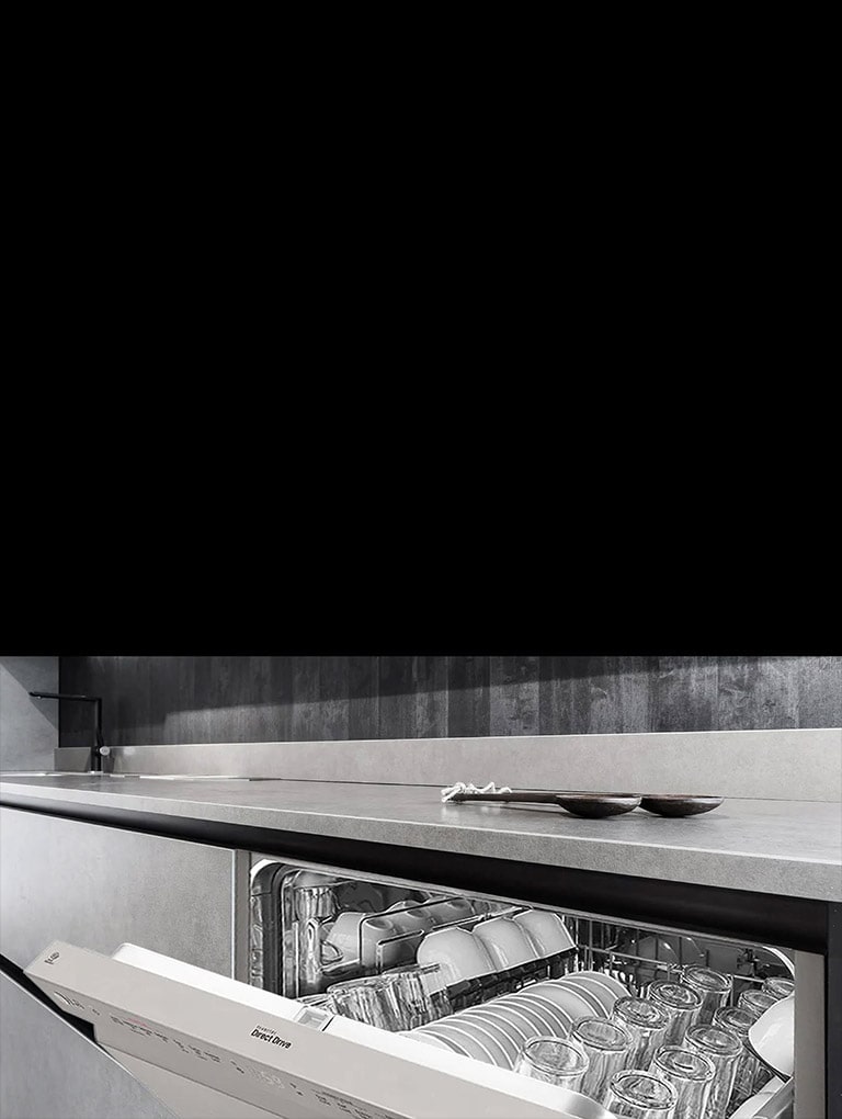 LG 14 Place Settings Dishwasher Matt Black DFB424FM LG IN