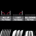 LG Foldable tines Dishwasher