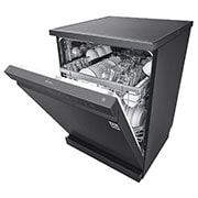 LG True Steam Dishwasher with Inverter Direct Drive Technology (Matt Black), DFB424FM