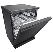 LG True Steam Dishwasher with Inverter Direct Drive Technology (Matt Black), DFB424FM