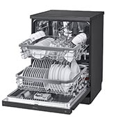LG True Steam Dishwasher with Inverter Direct Drive Technology (Matt Black), DFB424FM