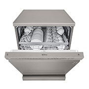 LG True Steam Dishwasher with Inverter Direct Drive Technology (Silver Color), DFB424FP