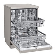 LG True Steam Dishwasher with Inverter Direct Drive Technology (Silver Color), DFB424FP