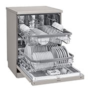 LG True Steam Dishwasher with Inverter Direct Drive Technology (Silver Color), DFB424FP