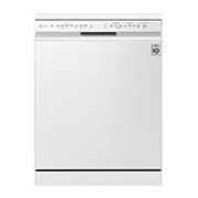 LG DFB424FW Free Standing 14 Place Settings Intensive Kadhai Cleaning| No Pre-rinse Required Dishwasher, DFB424FW