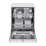 LG DFB424FW Free Standing 14 Place Settings Intensive Kadhai Cleaning| No Pre-rinse Required Dishwasher, DFB424FW
